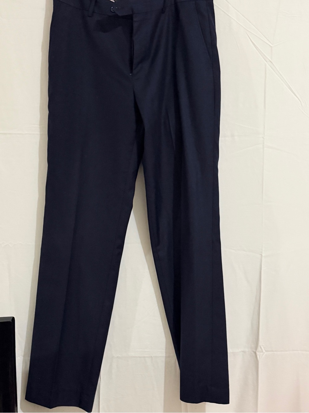 Tailored Men's Dress Pants in Navy